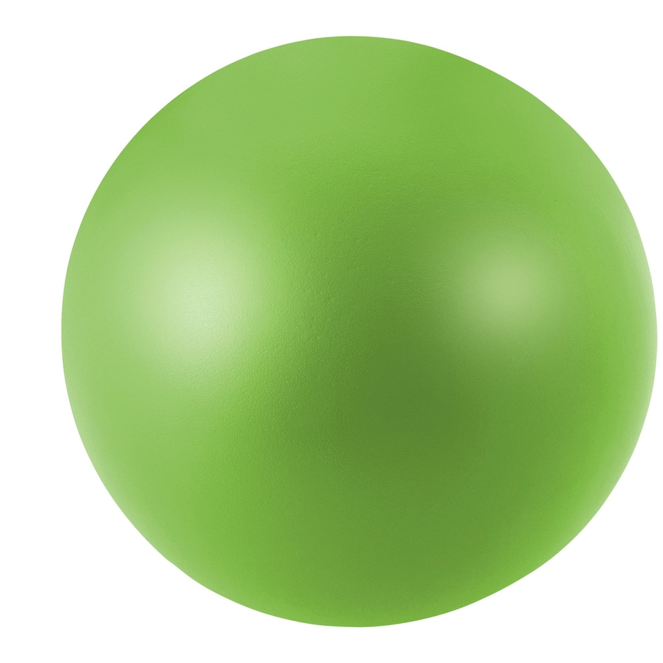 image 1 of Bullet Round Stress Reliever - Lime - 6.3 cm