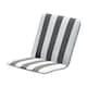 image 7 of Mesh Metal 4 Seater Dining Set with Cushions