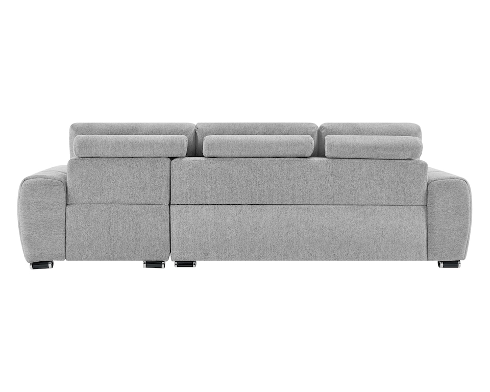 image 1 of The Capri 3 Seater Corner Sofa in Grey, Silver or Beige | Silver | One Size