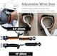 image 5 of aZengear Paracord Survival Bracelet (Pair), Flint Fire Starter, Whistle, Compass for Camping, Bushcraft and Emergency Equipment