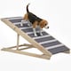 image 1 of PawHut Dog Ramp for Couch, 4 Adjustable Height Dog Climbing Ladder for Bed