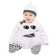 image 1 of Ghost Girl Black and White Girls Fancy Dress Costume Baby - 9-12 Months