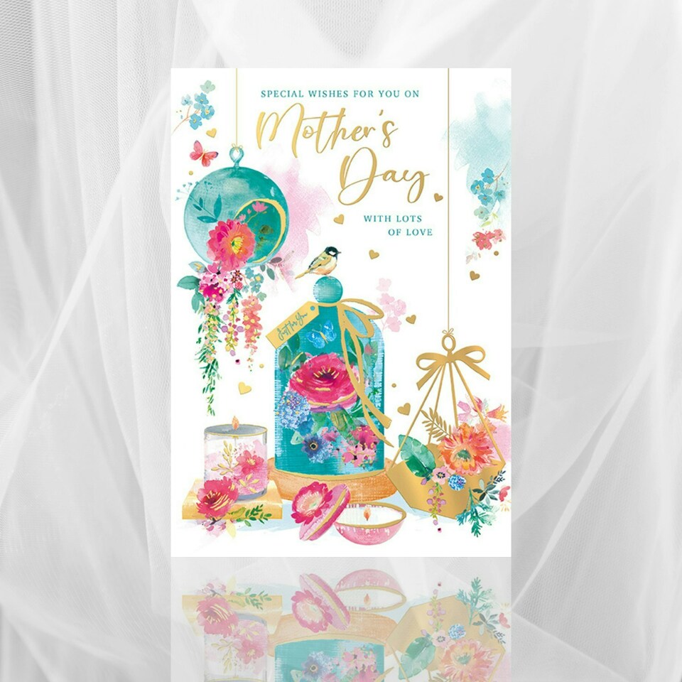 image 1 of Words 'n' Wishes Mother's Day Card for 23.5 x 16.5 cm,