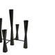 image 3 of Parker 5 Piece Candle Centerpiece - Mild Steel - L27 x W27 x H42 cm - Black | Black | 1