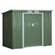 image 1 of Outsunny 7 x 4ft Metal Garden Storage Shed w/ Double Door Green
