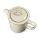 image 4 of Scandi Home 1L Oslo Cream Teapot with Stainless Steel Infuser