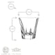 image 3 of RCR Crystal 6 Piece Fusion Whisky Glasses Set - Modern Cut Glass Cocktail Tumblers - 270ml | Clear | Clear