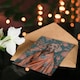 image 4 of German Weimaraner Dog Lover Floral Luxury Woman Her Birthday Card