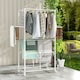 image 9 of COSTWAY H-shaped Clothes Drying Rack Hanging Dryer Stand