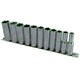 image 3 of 3/8" drive sockets deep metric sockets 8mm - 19mm 11pc TE050