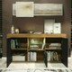 image 8 of TV Unit 145cm Black Matt Doors Free LED Oak Modern Media Cabinet Multi | Oak Matt Body & Black Matt Doors