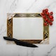 image 2 of Art Deco Border Glass Chopping Board | Multi