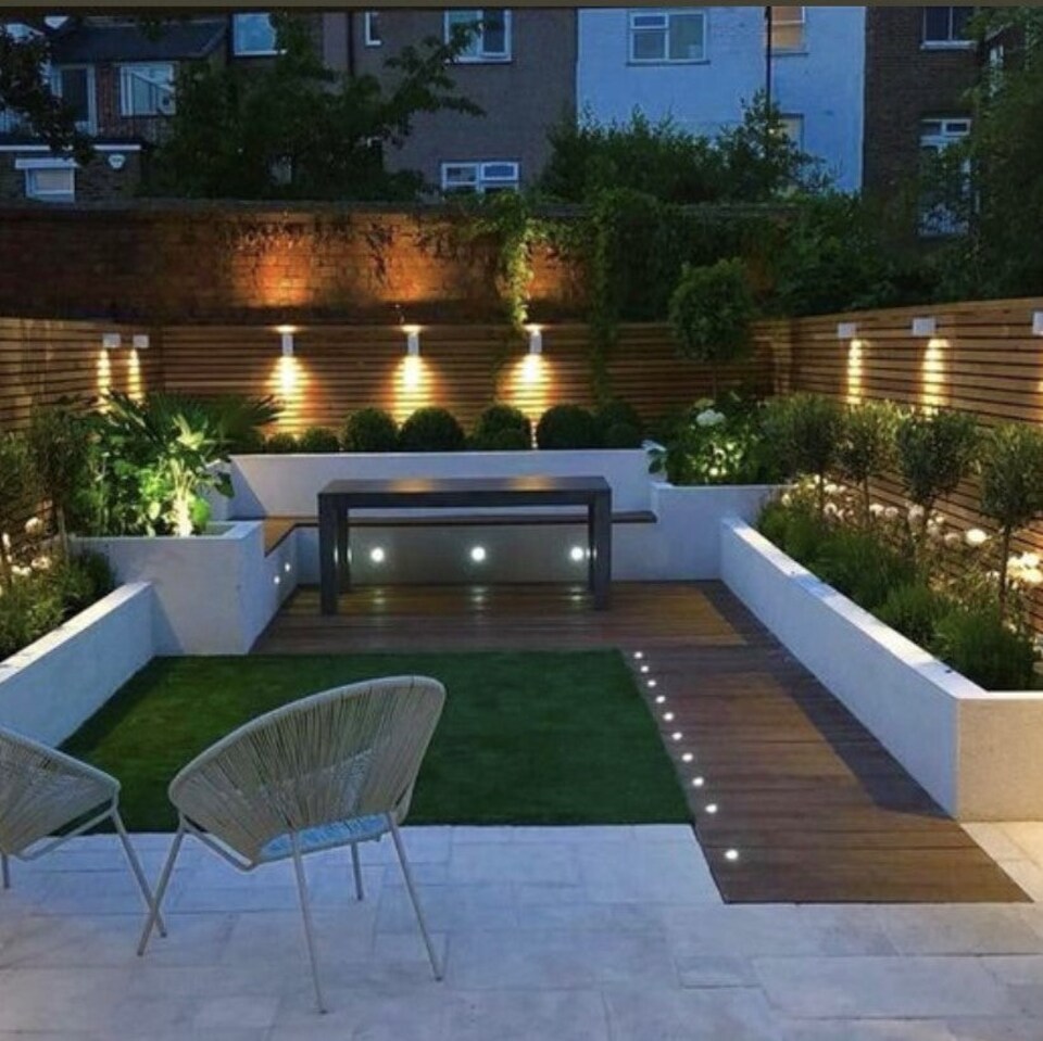 image 1 of CGC Lighting NOLA 10 cm Stainless Steel Effect Inground Deck Light GU10 IP67 | Silver | Stainless steel effect | Height: 10 cm, Width: 10 cm