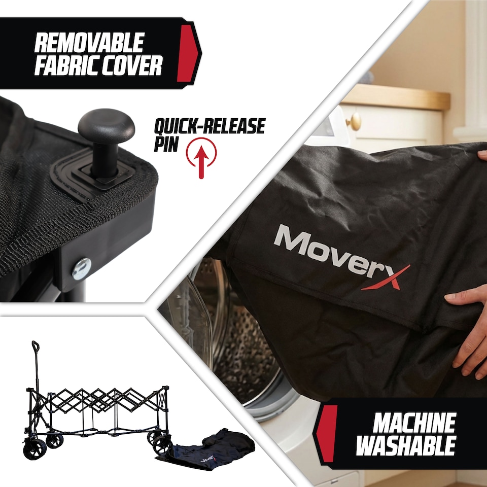 image 1 of MoverX 300L/180kg 2-in-1 Camping Tabletop Trolley / Table