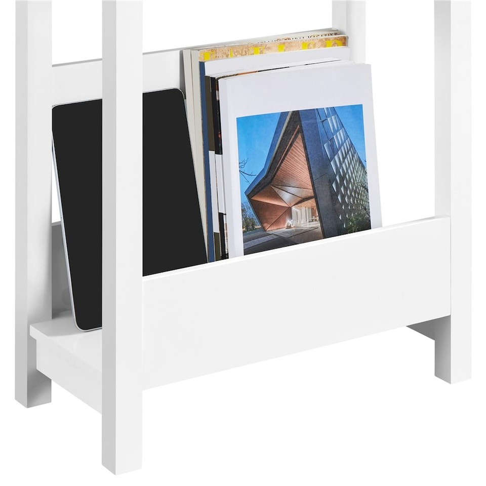 image 1 of Yaheetech 3 Tier Slim Side Table for Narrow Spaces