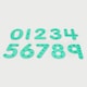 image 1 of SiliShapes® Dot Numbers