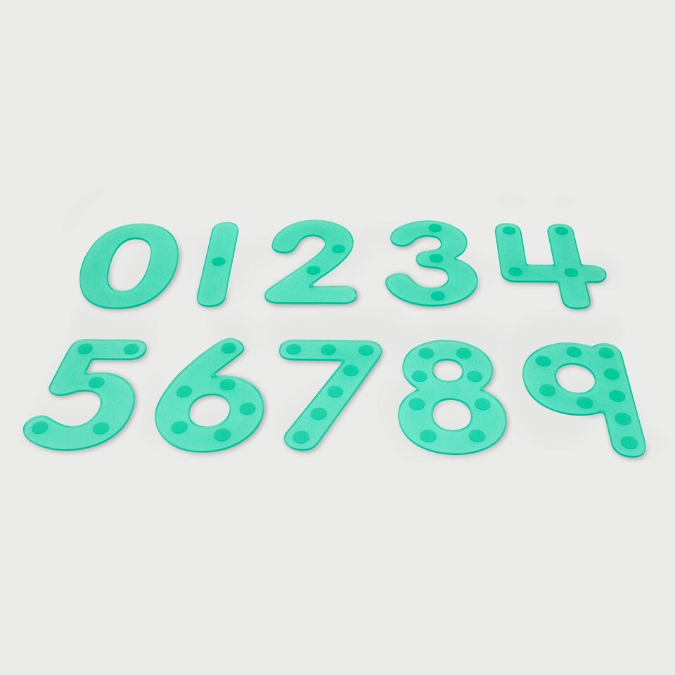 image 1 of SiliShapes® Dot Numbers