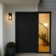 image 1 of CGC ZOEY PIR Anthracite Dark Grey E27 Outdoor Wall Light Clear Diffuser IP54 Grey