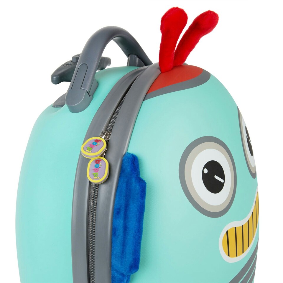 image 1 of boppi Tiny Trekker Luggage Case - ROBOT