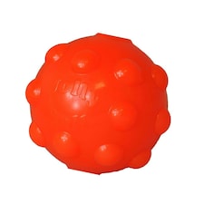 Jolly Pets Jolly Jumper Dog Ball - Orange - 4in