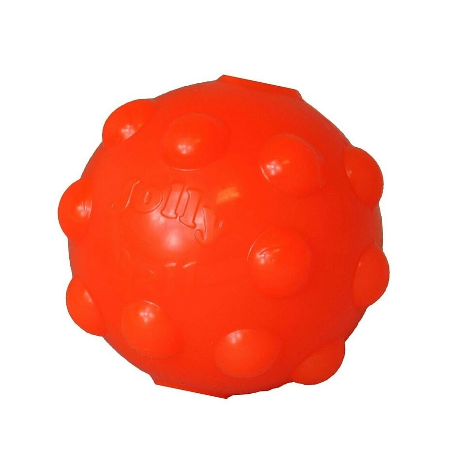 Jolly Pets Jolly Jumper Dog Ball - Orange - 4in