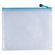 image 6 of Pack of 12 A3 Light Blue PVC Mesh Zip Bags