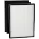image 4 of SPARES2GO Carbon HEPA Filter Kit compatible with Vax AP02 AP05 Air Purifier (Type 114, Pack of 3 Filters)