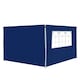image 9 of Outsunny Gazebo Replacement Exchangeable Wall Panels w/  Window, Blue