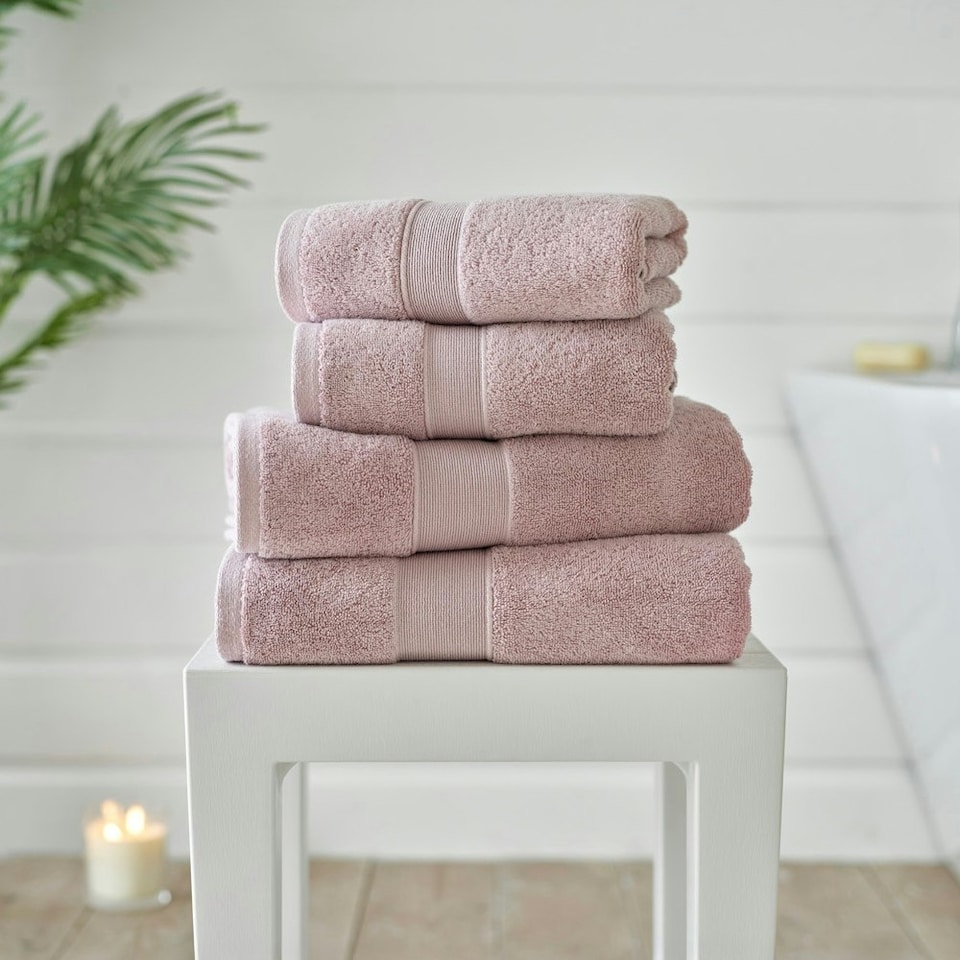 image 1 of New Boston Luxury Towel – 800GSM Combed Cotton | Ultra Soft & Absorbent | Premium Spa Quality Bath Towels Pink | Hand towel