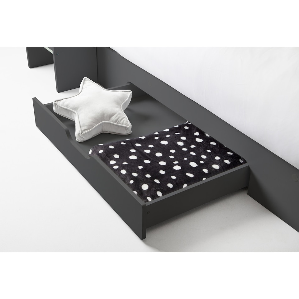 image 1 of Orion Triple Sleeper Bunk Bed - Anthracite, Single/Small Double