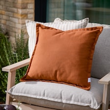 Yard Holmfirth Canvas Outdoor Cushion | Orange | Pecan