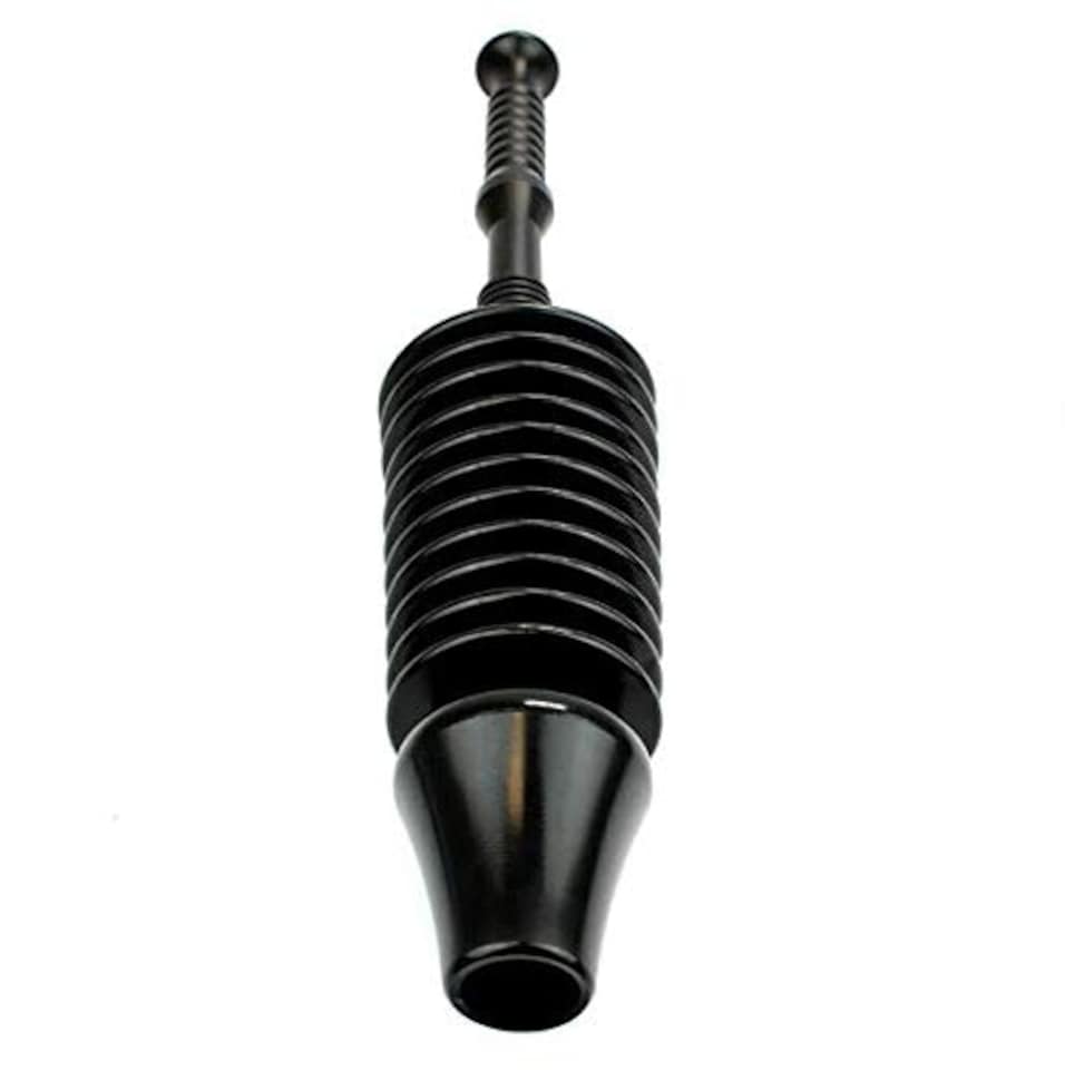 image 1 of Marco Paul Heavy Duty Black Toilet Plunger