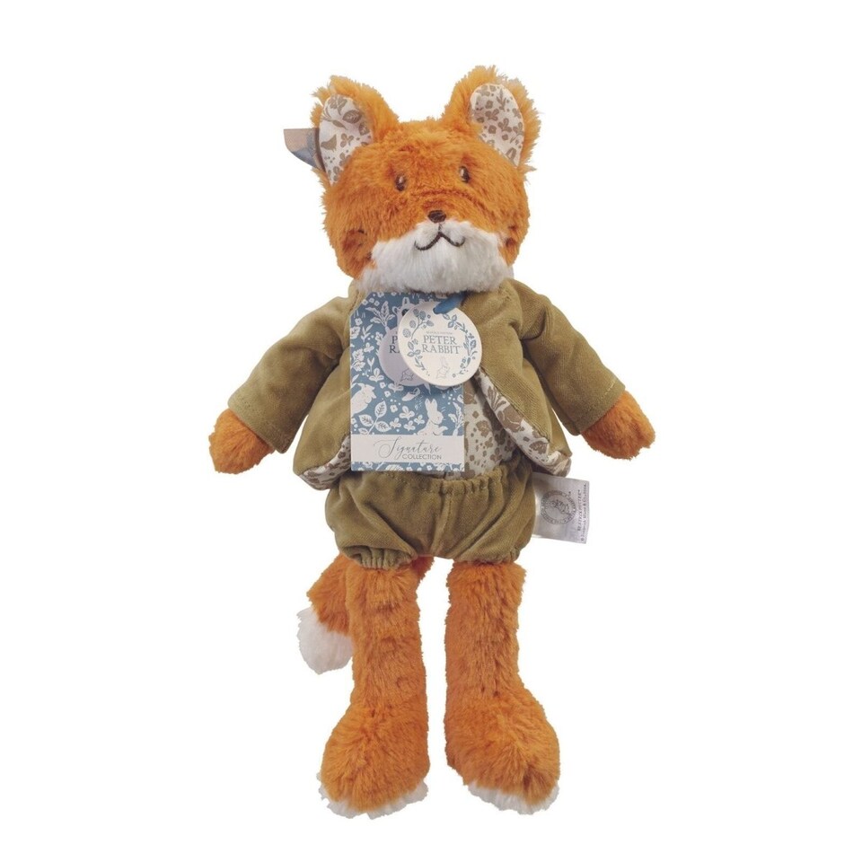 image 1 of Mr Tod Deluxe Soft Toy – Beatrix Potter Fox Plush Character