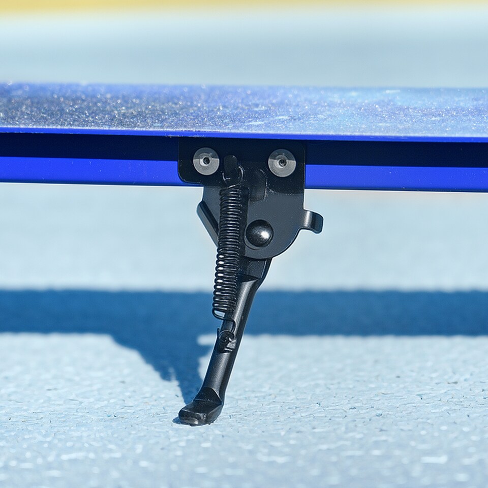 image 1 of AIYAPLAY Scooter for Ages 3-8 Years, Folding Kick Scooter with Adjustable Handle, Two Light Up Wheels, Handbrake, Rear Brake | Blue