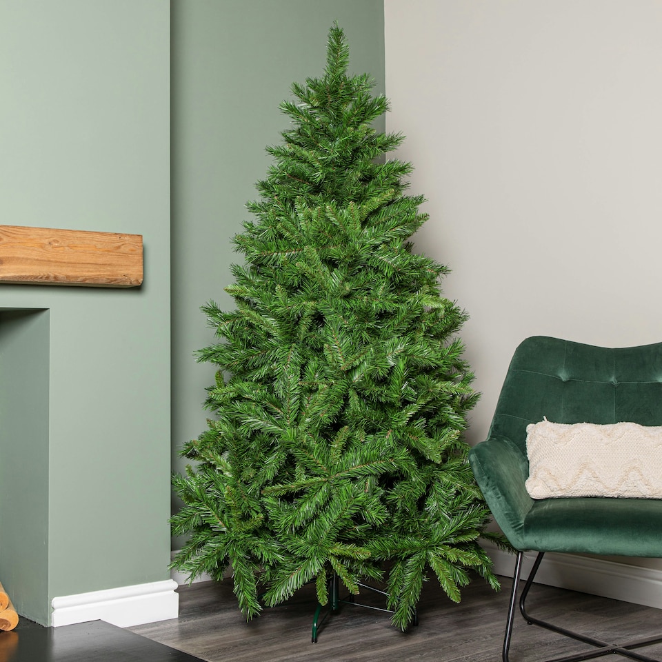 image 1 of 6ft (1.8m) Luxury Kateson Fir Artificial Green Christmas Tree with 816 Tips