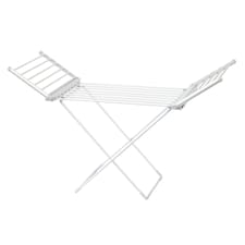 Oypla Electrical Extendable Heated Folding Clothes Horse Airer Dryer With Heated Wings