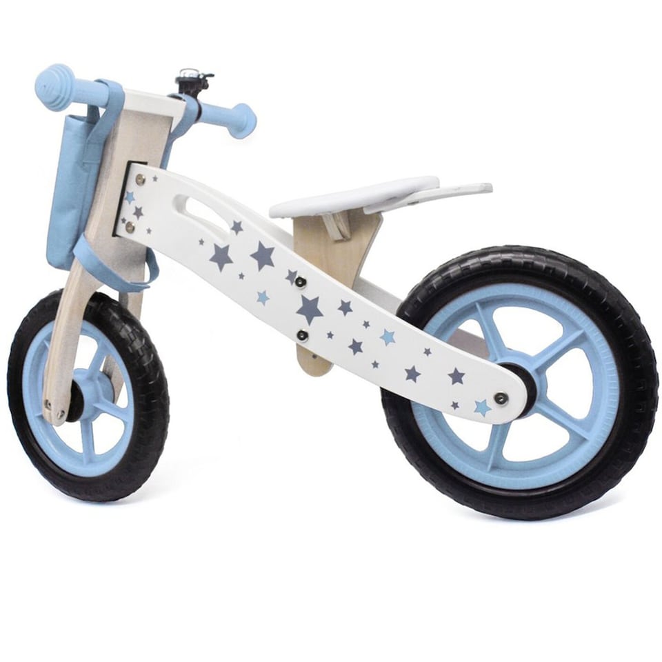 image 1 of Kids Balance Training Bike First Bicycle Lightweight Steel Adjustable Seat Bell