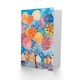 image 2 of Balloon Tree Village Colourful Watercolour Her Birthday Card