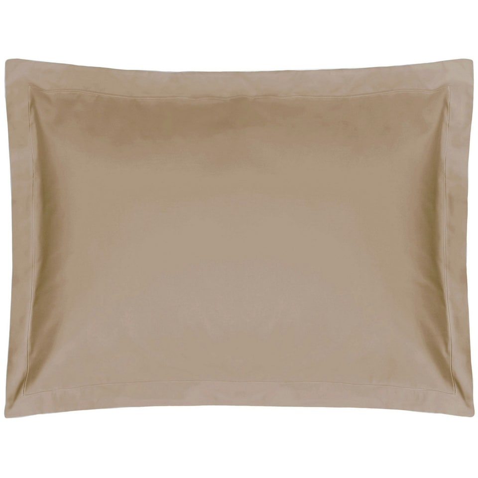 Belledorm Easycare Percale Oxford Pillowcase - Walnut Whip - One Size