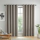 image 1 of Catherine Lansfield Wilson Blackout Thermal 66x72 Inch Eyelet Curtains Grey
