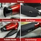 image 3 of Red Hot 1200W Travel Hair Dryer with Folding Handle