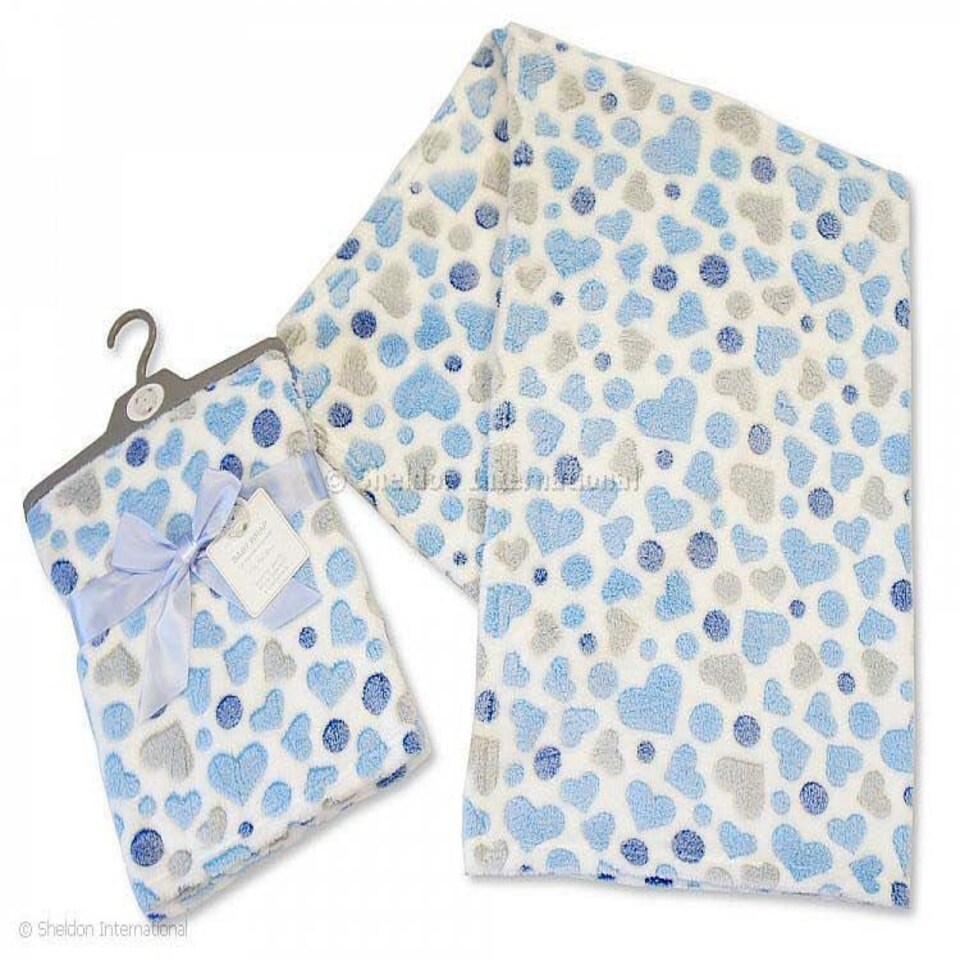 image 1 of Sheldon Baby Wrap Star Embossed Cream
