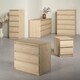 image 7 of Naia Chest of 3 Drawers in Jackson Hickory Oak