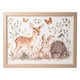image 1 of Woodland Animals Lap Tray with Cushioned Base 44cm