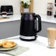image 3 of Hamilton Beach Ella Black Kettle & Toaster Set