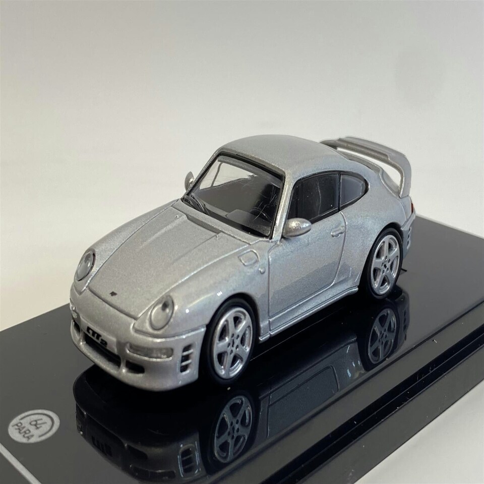 image 1 of RUF CTR2 Silver LHD 1:64 Scale Paragon 55371