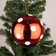 image 3 of 60mm/6Pcs Christmas Baubles Shatterproof Red White Polka Dots,Tree Decorations