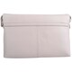 image 2 of Premium Soft Genuine Leather Cross Body Shoulder Bag, Tassel Detail Cream | Ivory