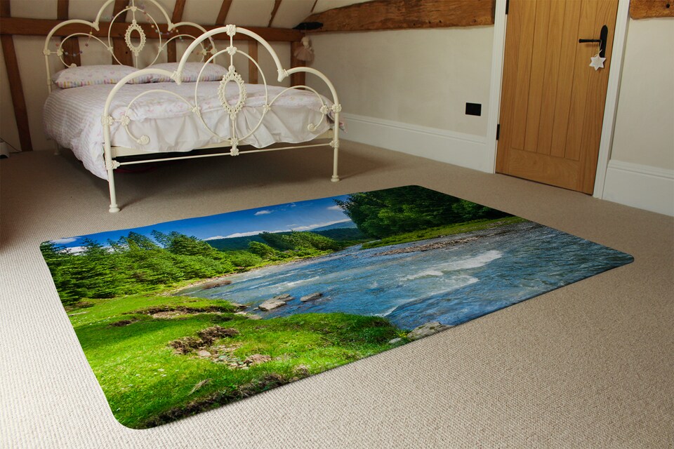 image 1 of Beautiful Scenery Designer Rug | Multi