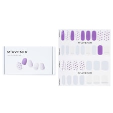 Nail Sticker (patterned) - # Iris Dot Nail - 32pcs Multi